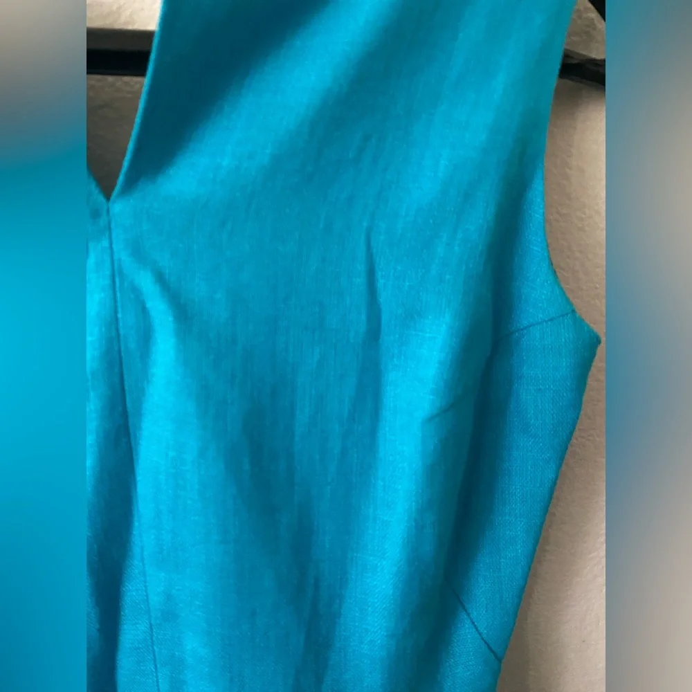 KATE SPADE Turquoise Linen Dress